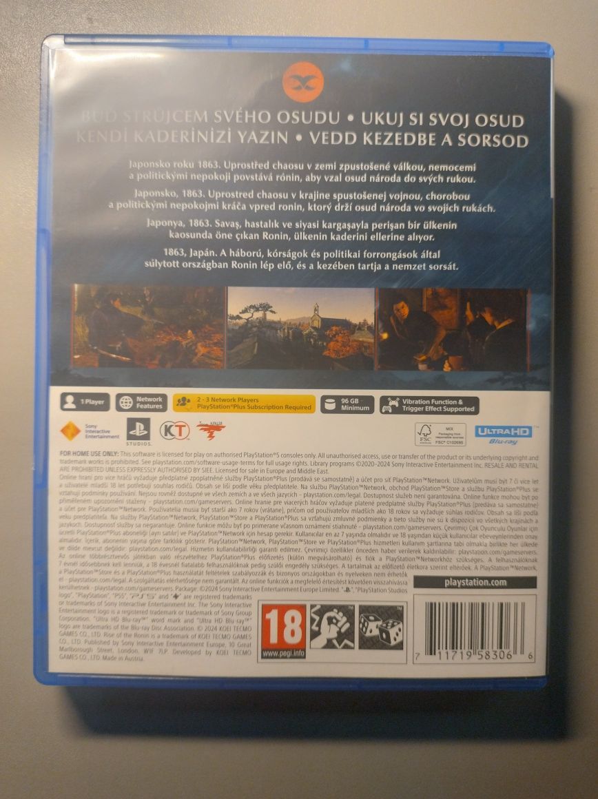 Rise of the ronin ps5