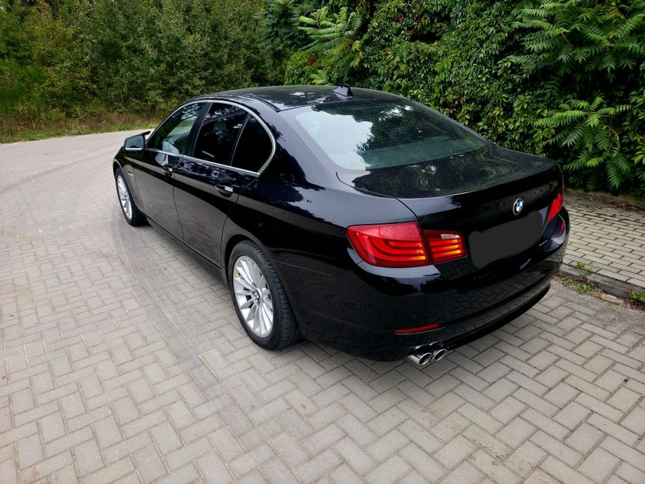 ***Rezerwacja***BMW 520d F10 Sedan Automat Czarna Serwis
