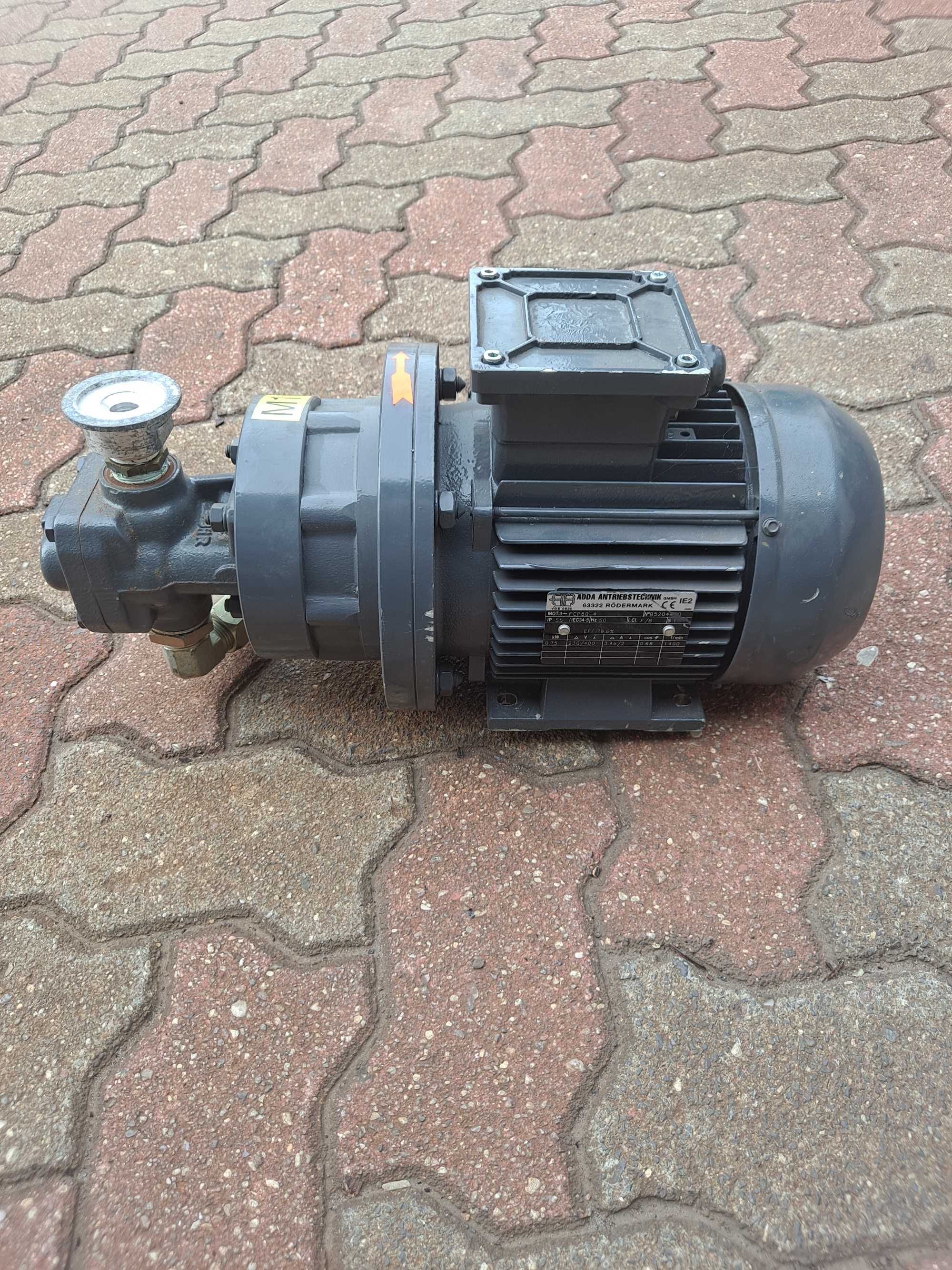 Silnik, pompa hydrauliczna Kracht KF12 RG10, KF6 RF