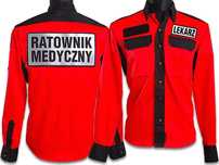 Koszula taktyczna ratownicza PRM FLUO z kompletem emblematów (3XL)