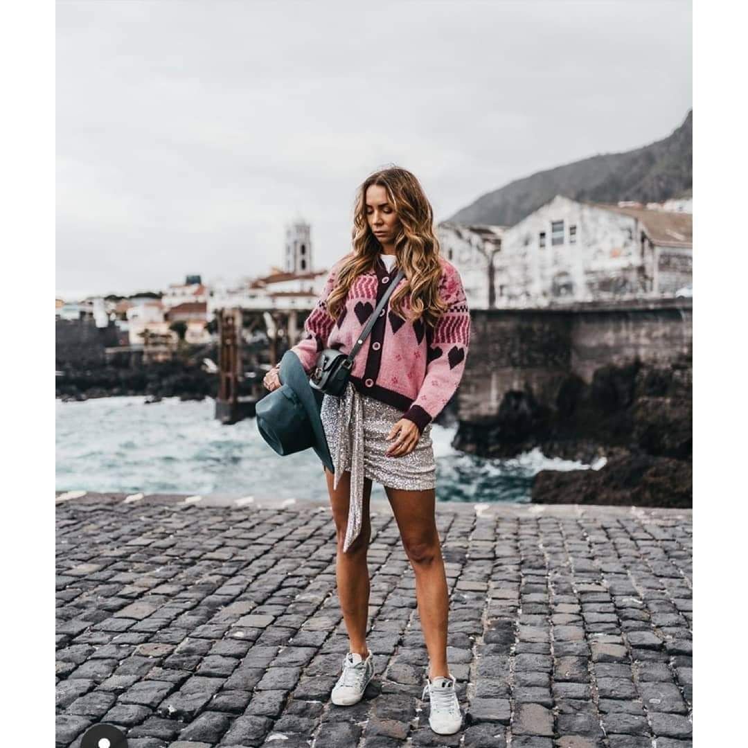 CLOOE sweter serca bunny the star