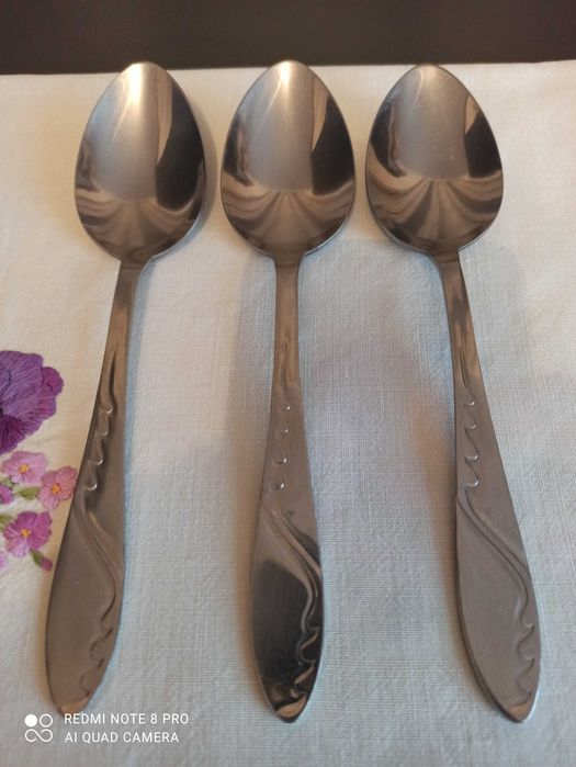 Łyżki do zupy, stal nierdzewna Stojadła