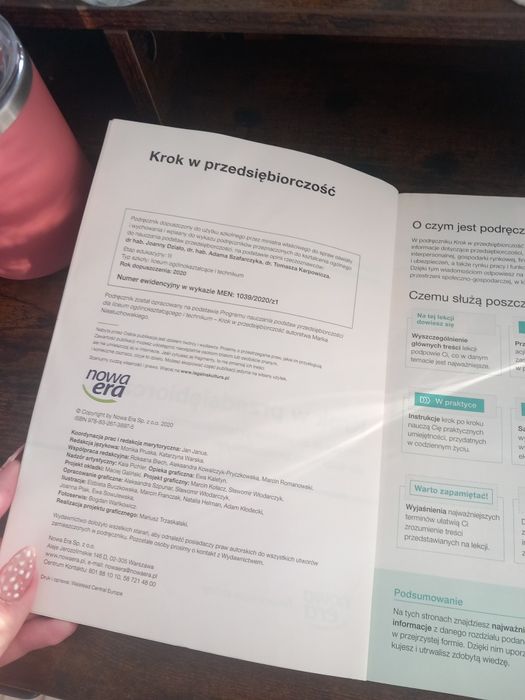 krok w przedsiębiorczość podstawy przedsiębiorczości