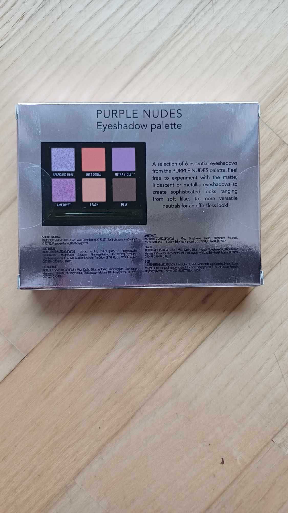 Paleta Purple NUDES Eyeshadow palette-mini