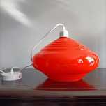 Stara lampa wisząca - PRL, vintage, space age, retro, new look, loft