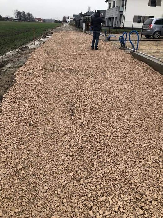 Budowa dróg dojazdowych parkingów utwardzanie WARSZAWA I OKOLICE TANIO