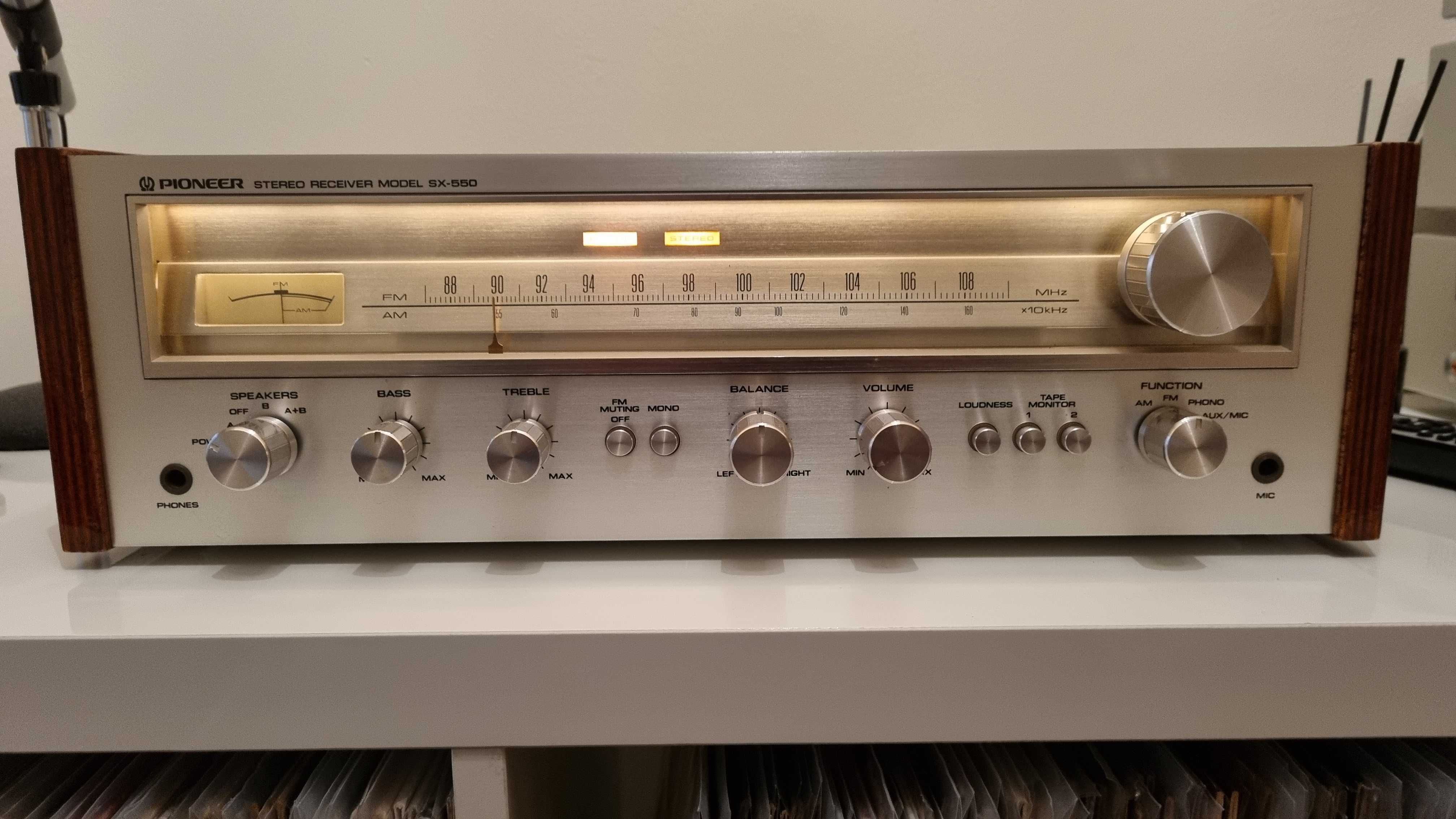 Amplificador Pioneer SX-550