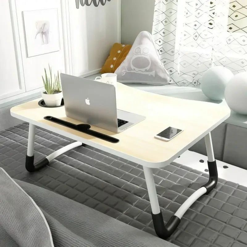 Складной деревянный стол для ноутбука и планшета 60х40х30 см