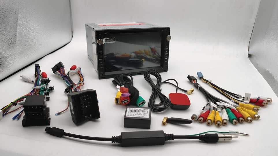 Auto Rádio 2 Din Android 14 Ibiza Polo Passat Golf Leon