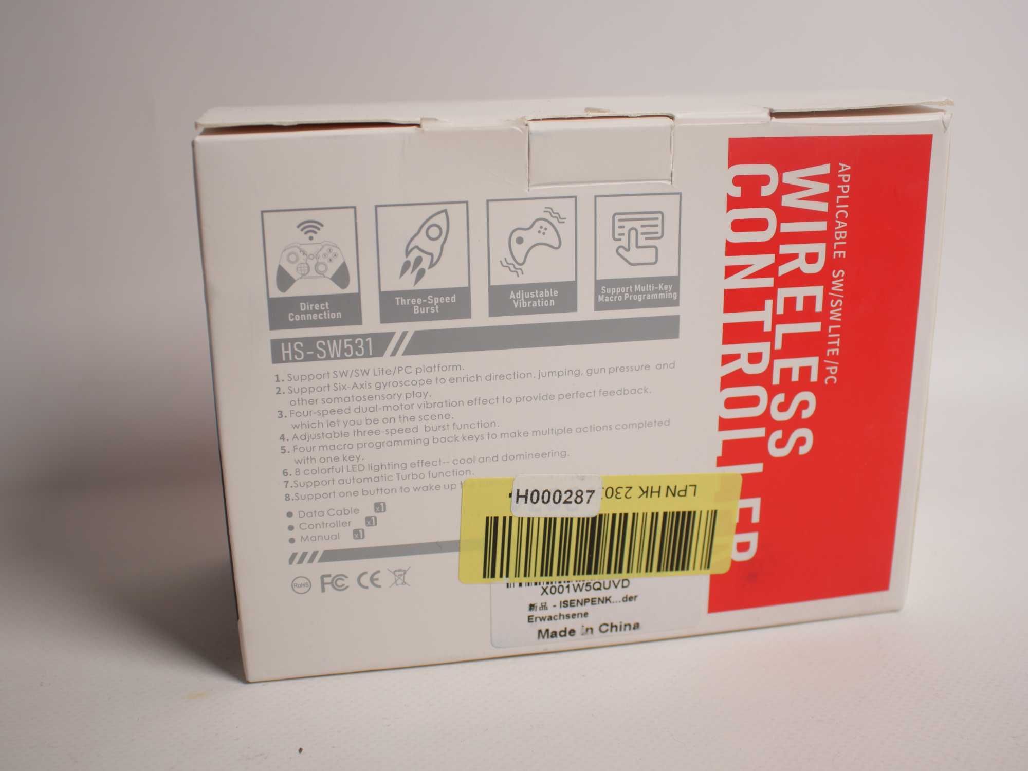 Контролер ISENPENK HS-SW531 Switch для Nintendo/ПК з функцією Wake Up