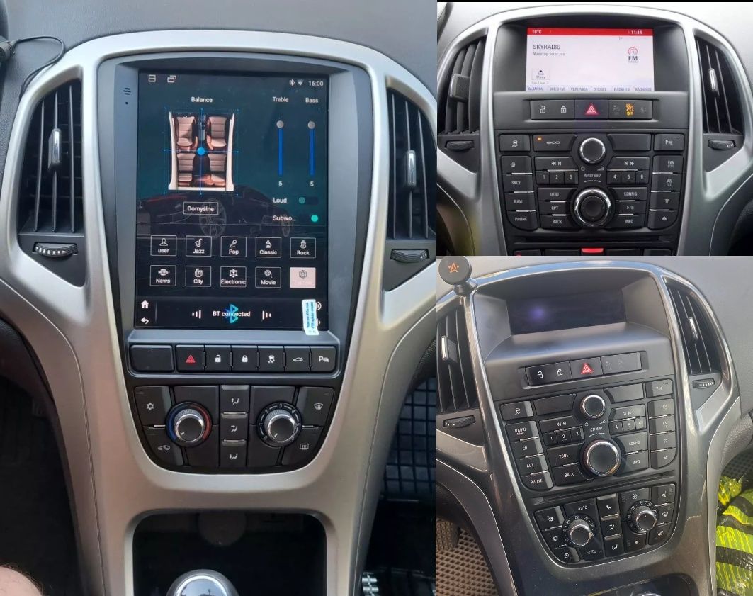 Radio android nawigacja Renault Megane 4 Koleos Opel Astra J Insignia