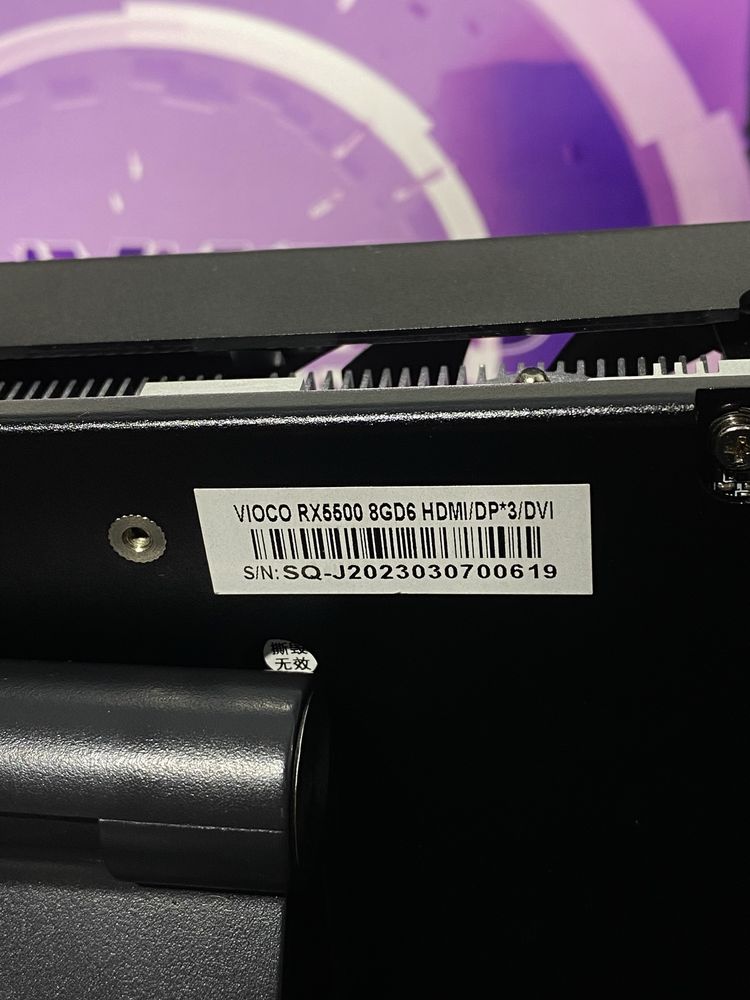 RX 5500 8gb DDR6 | Відеокарта | Відюха |