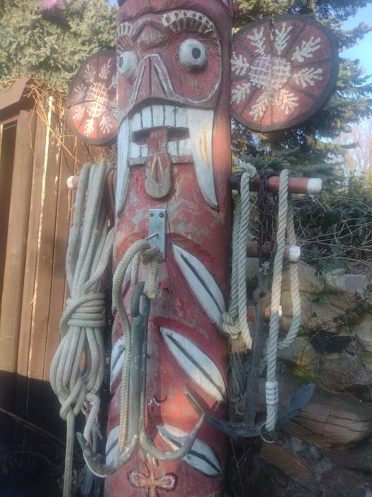 Stary bloczek okretowy solidny