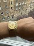 Omega seamaster quartz - zloty zegarek z lat 70