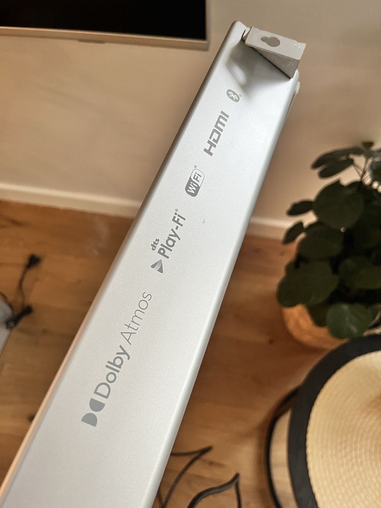Soundbar Philips TAB8505/10 subwoofer srebrny