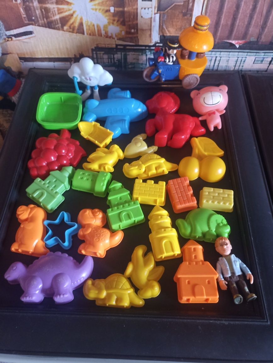 Лот игрушек на песок для мальчика 1-4 года