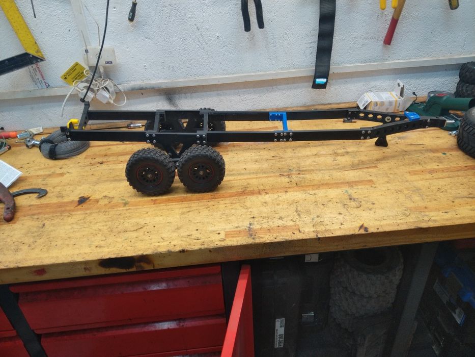 Przyczepa podłodziowa do łodzi ,skala 1:10 Traxxas,Spartan, proboat