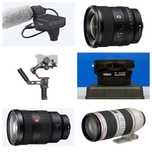 Sony 24-70mm 2.8 + 20mm 1.8 + Canon 70-200mm 2.8 + XLR-K3M + RS3 combo