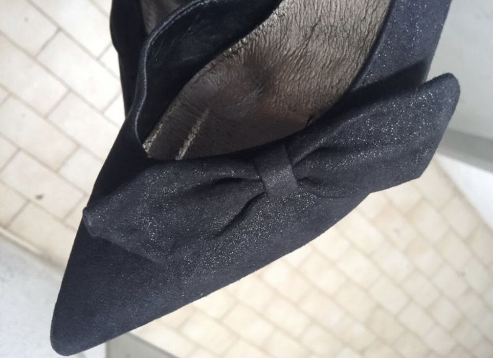 Sapatos Salto Pretos Morgan 39