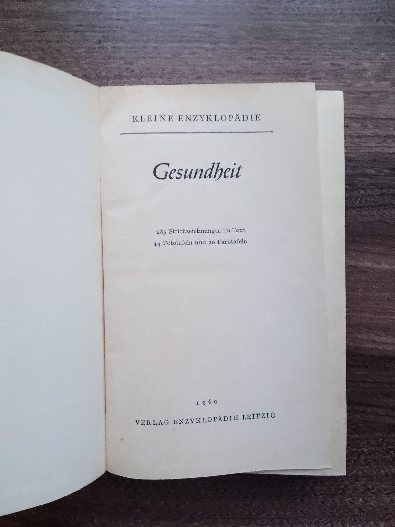 Kleine Enzyklopadie Gesundheit, 1960 r.