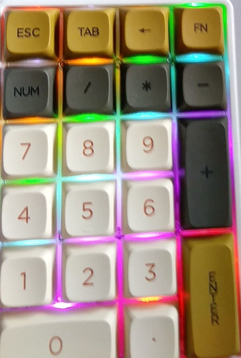 Klawiatura numeryczna LED RGB FREEWOLF