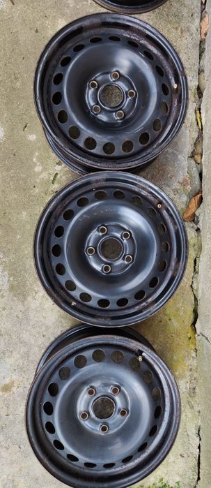 Диски штампи r15 5x112 6J ET47 Volkswagen Skoda пара поштучно