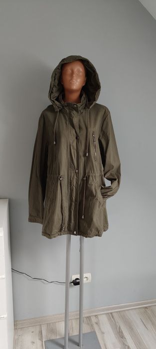 3XL 46 XXL 44 Ellen rose kurtka damska parka khaki