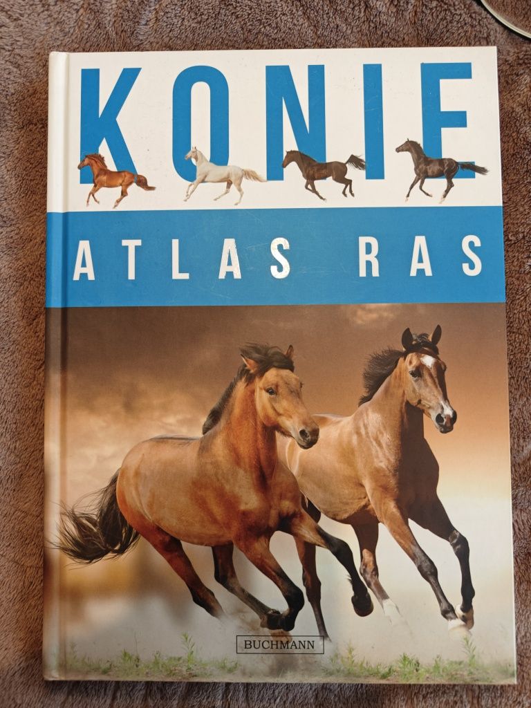 Atlas ras koni  - A4 twarda okładka