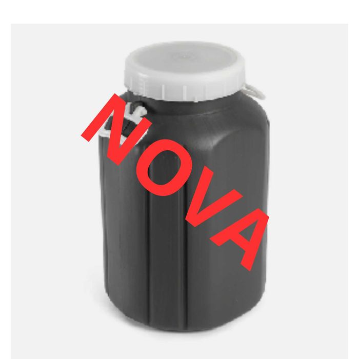 Barrica de 30L facetada cinza Nova SIE