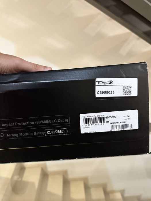 Airbag alpinestar tech air race