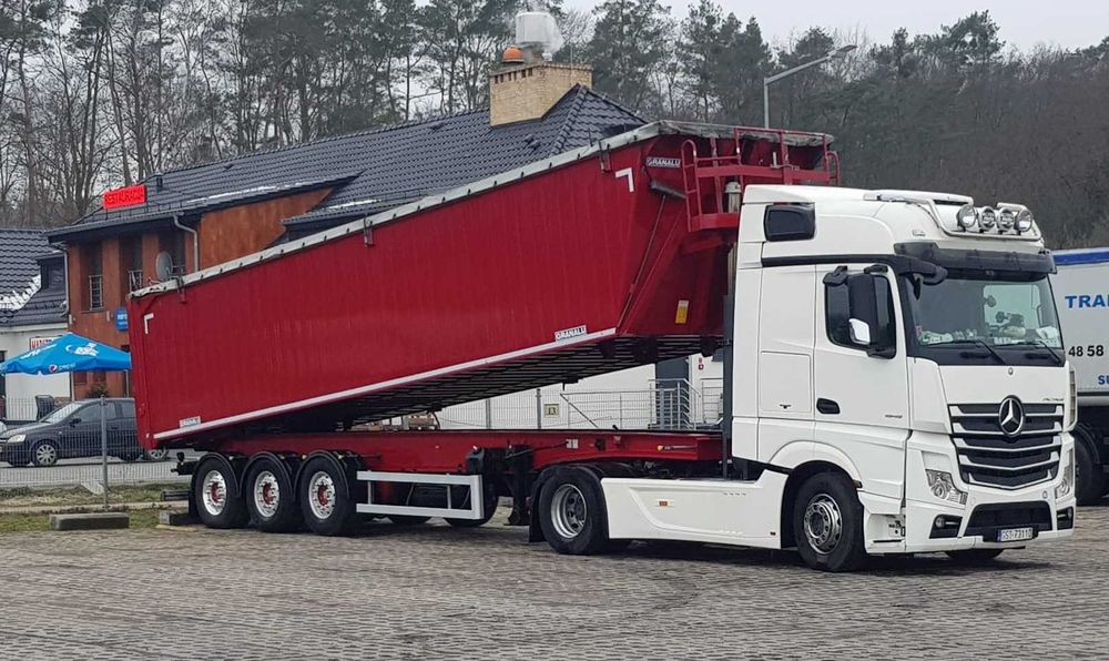 Granalu 50m3 klapo-drzwi 78k netto