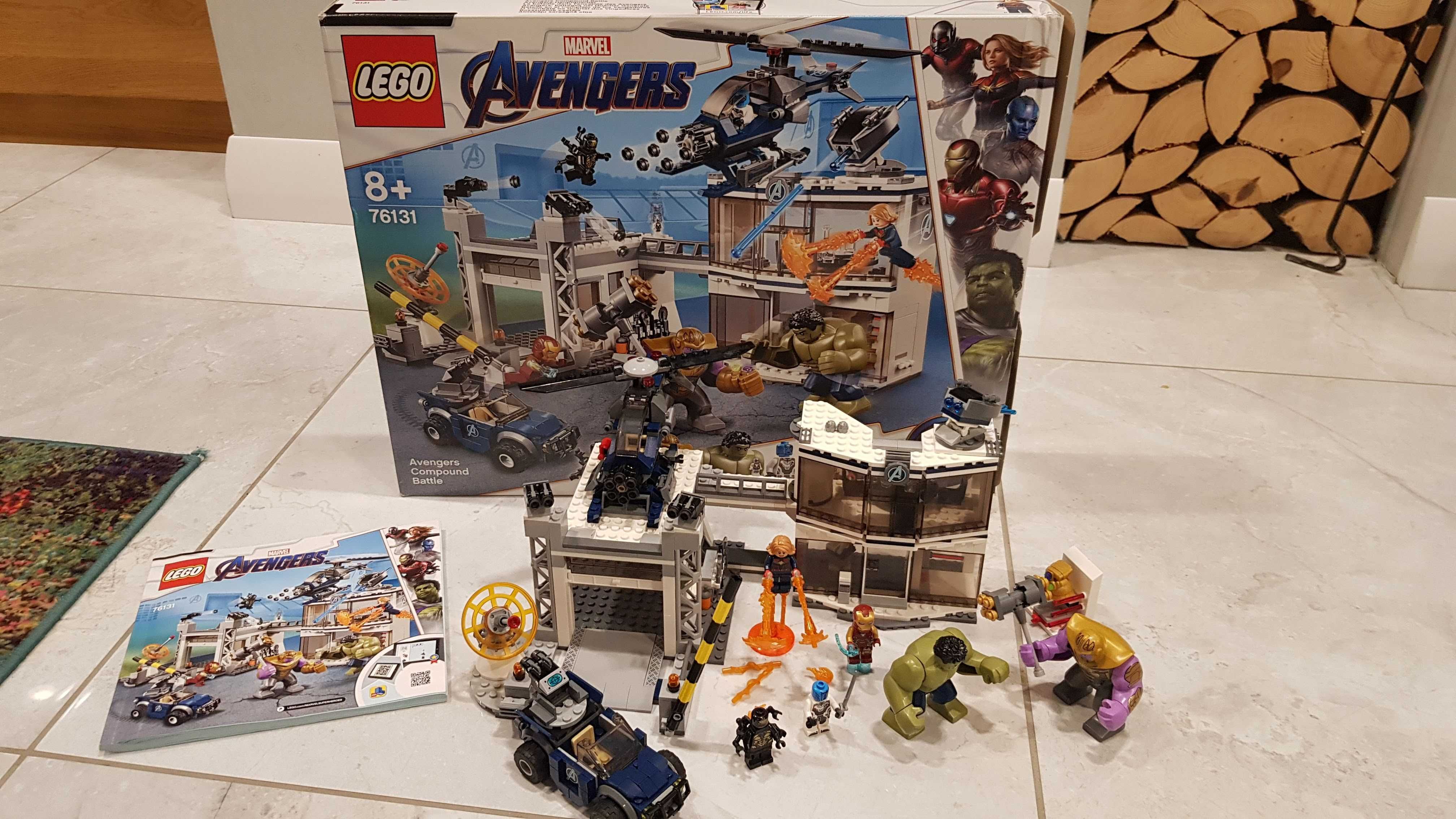 LEGO 76131 Marvel Avengers, klocki Bitwa w kwaterze Avengersów