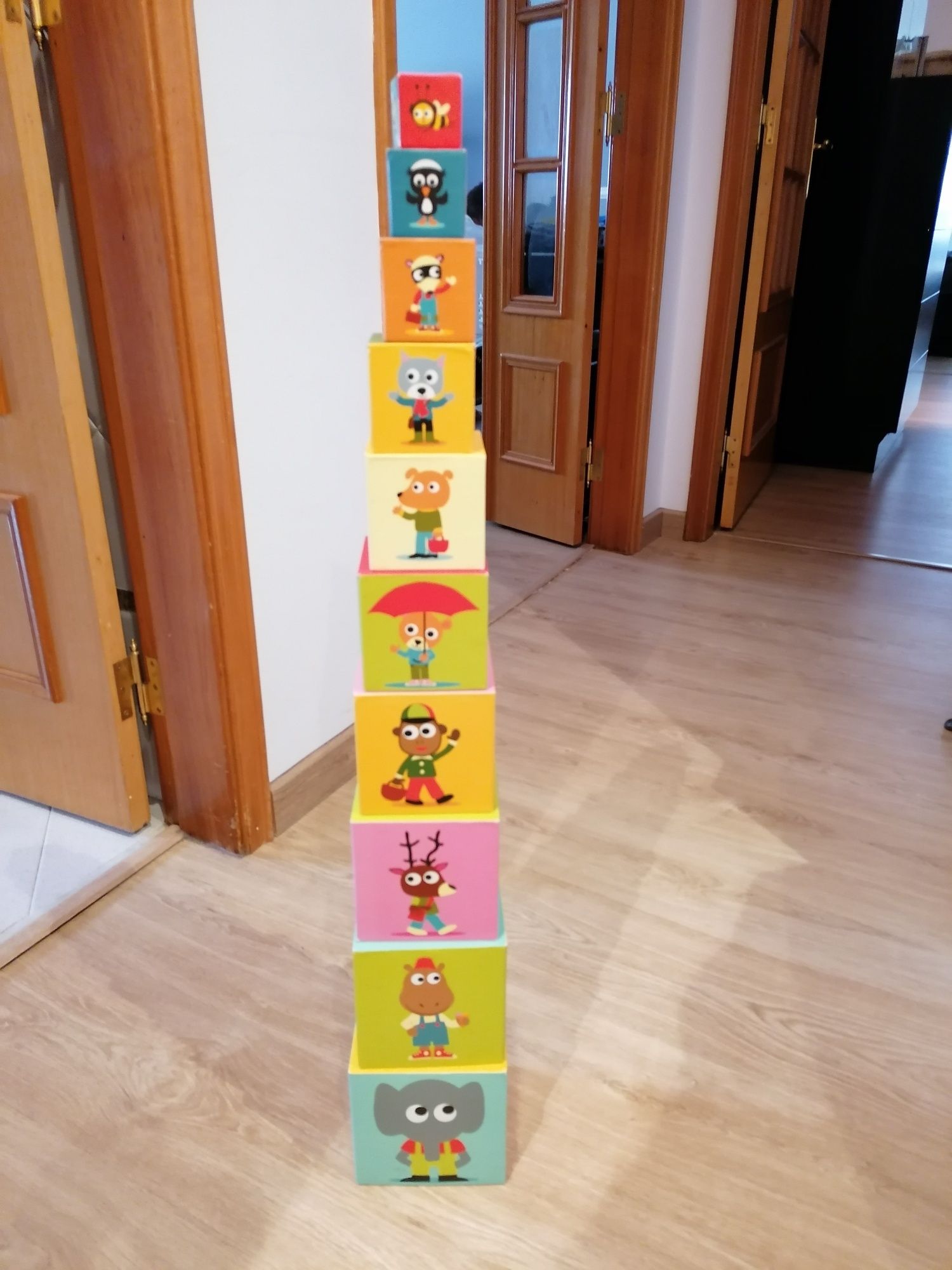 Cubos empilháveis