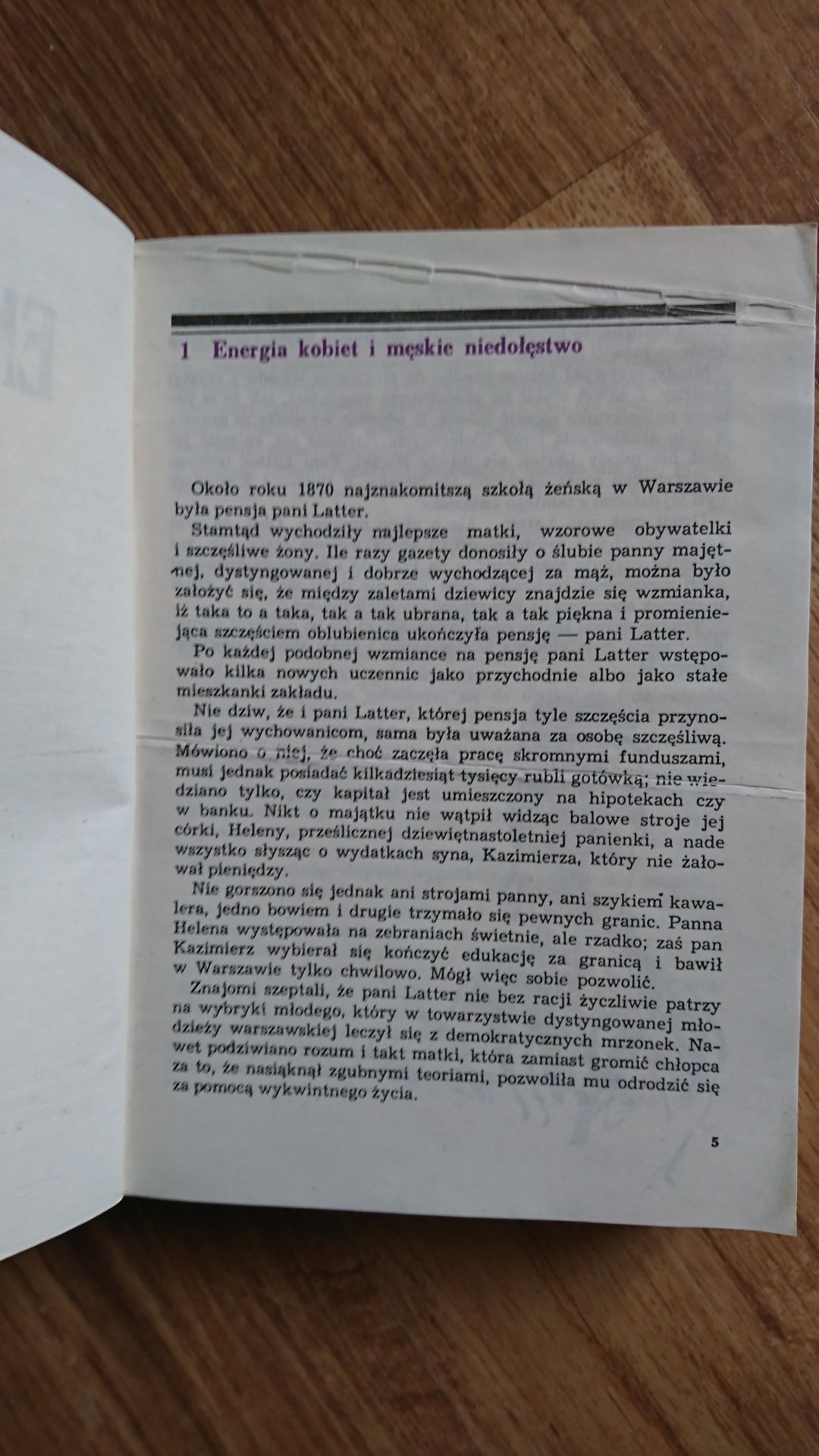 książka Emancypantki tom 1 Bolesław Prus