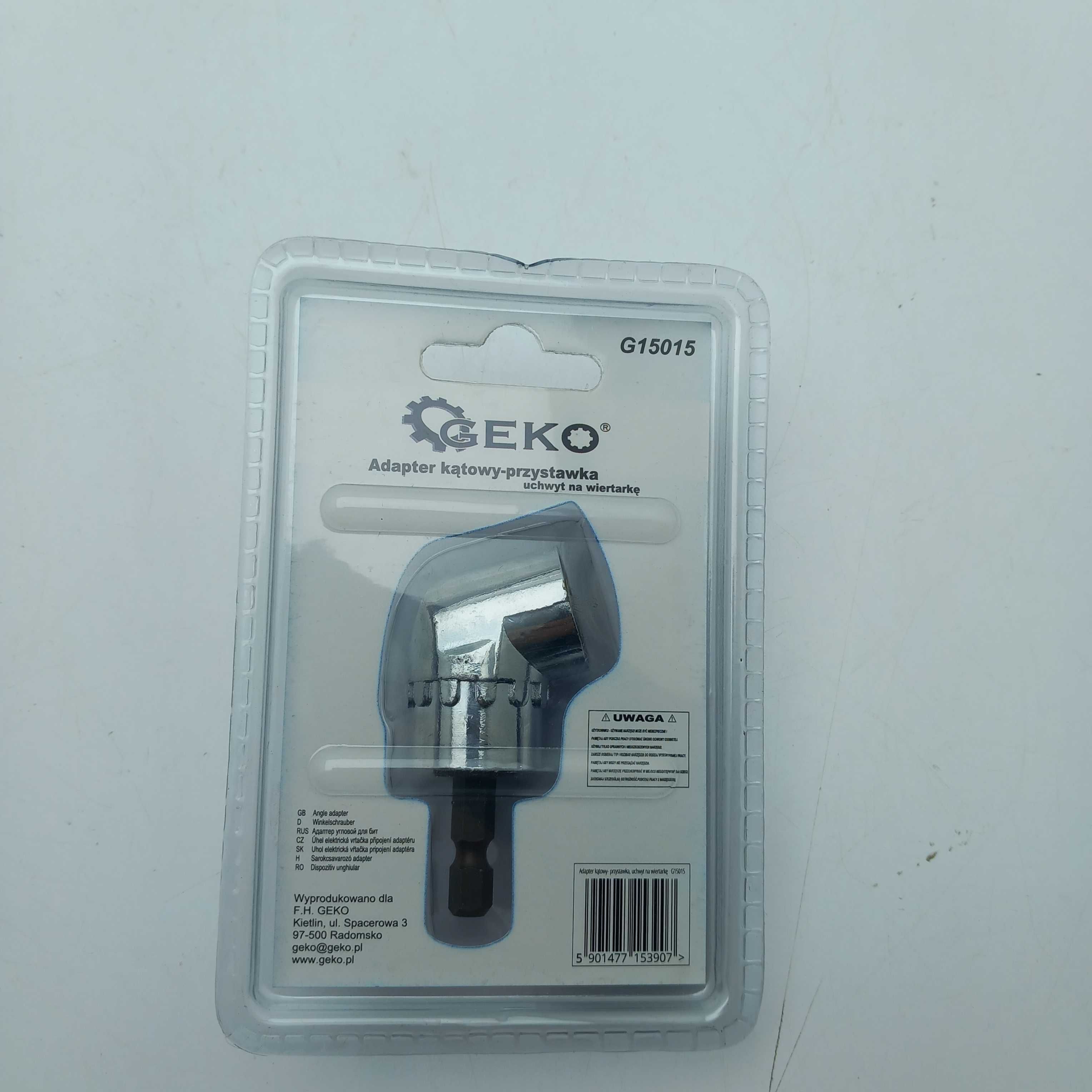 Adapter kątowy-przystawka Geko G15015