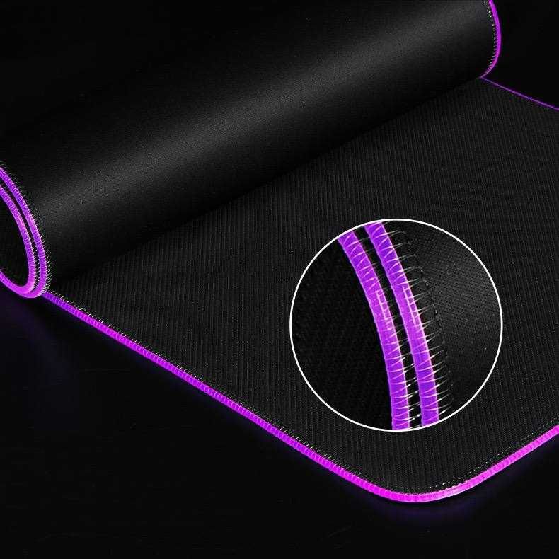 Большой игровой коврик для мыши с подсветкой  RGB