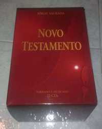 Bíblia Sagrada: Novo Testamento, narrado e musicado, em 22 cds