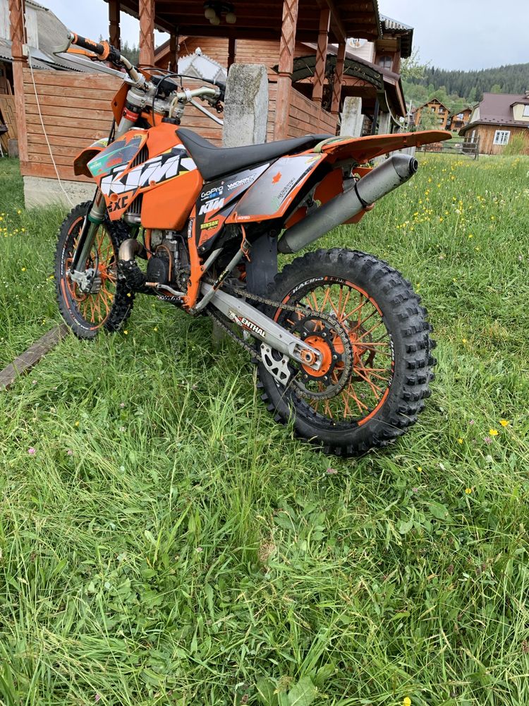 KTM EXC 250 2t 2008 р спорт доки