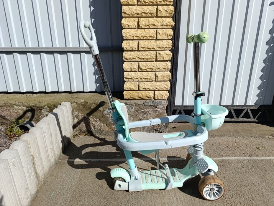 Дитячий триколісний самокат Smart 5 в 1