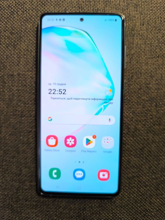 Смартфон Samsung Galaxy Note 10 Lite (N770F) 6/128 GB Silver