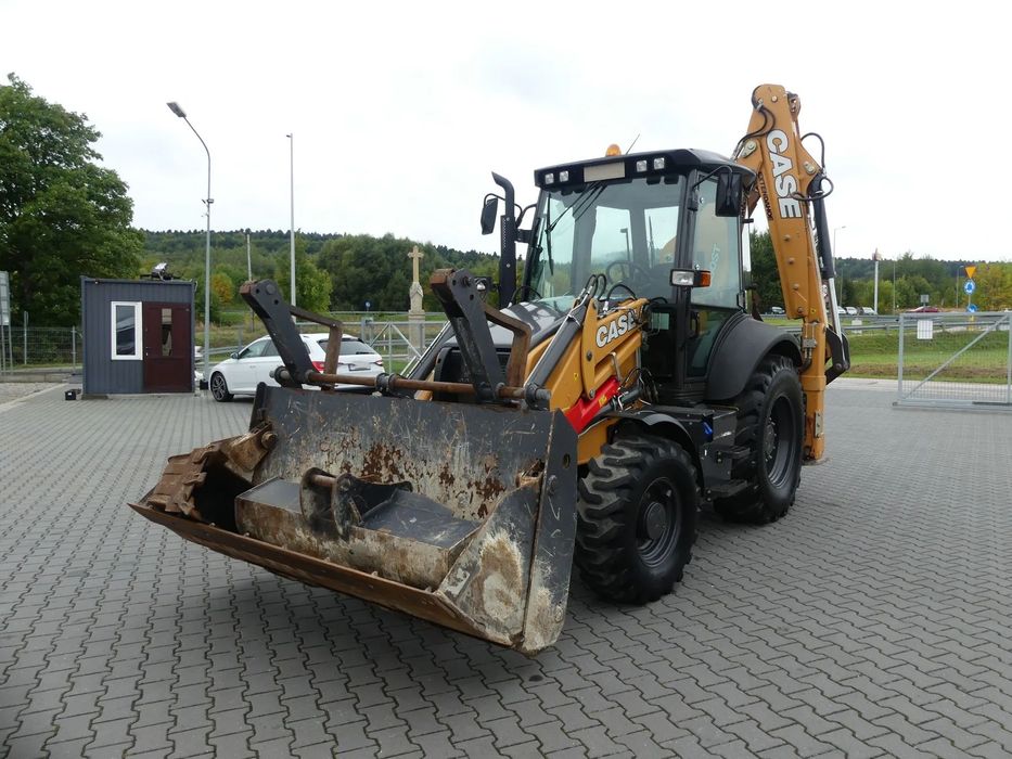 Case 580 ST / KOPARKO-ŁADOWARKA / 1300 MTH ! / 3 ŁYŻKI / IDEALNY STAN /  Joysticki