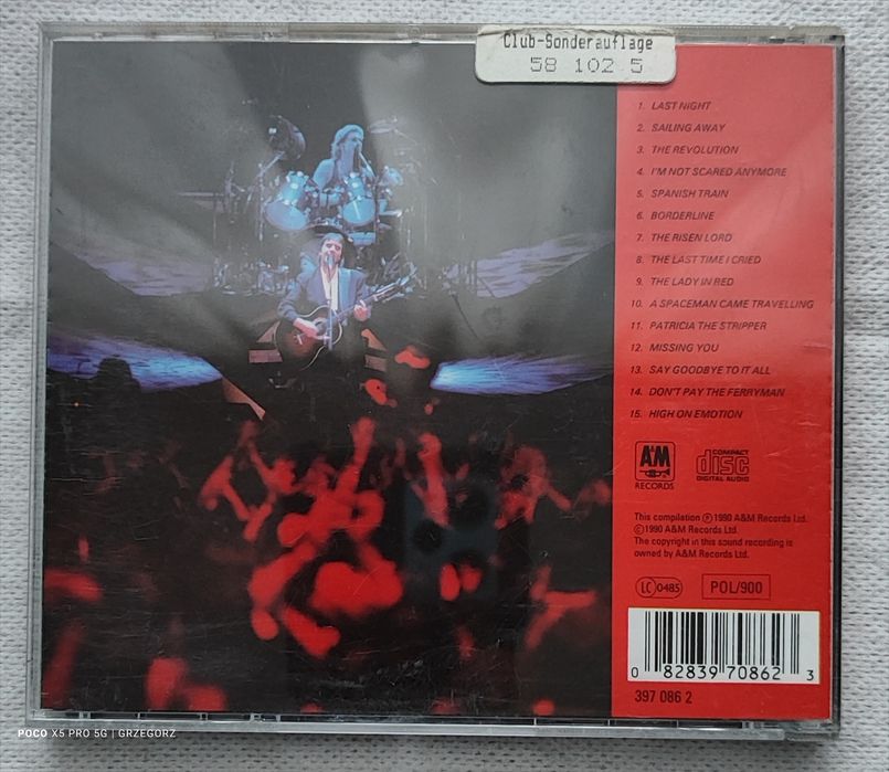 Chris de Burgh płyta CD