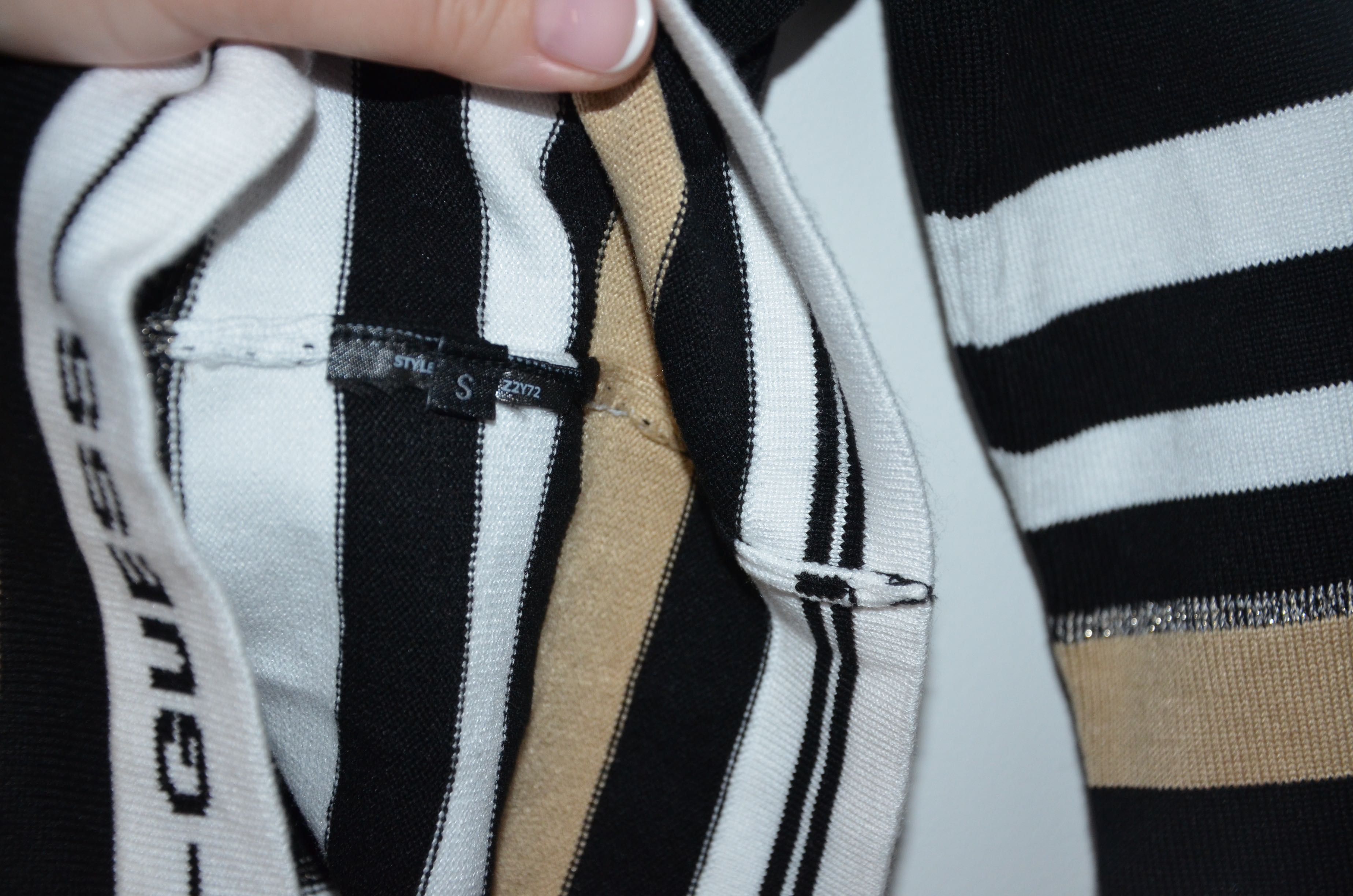 sweter w paski damski Guess r. S