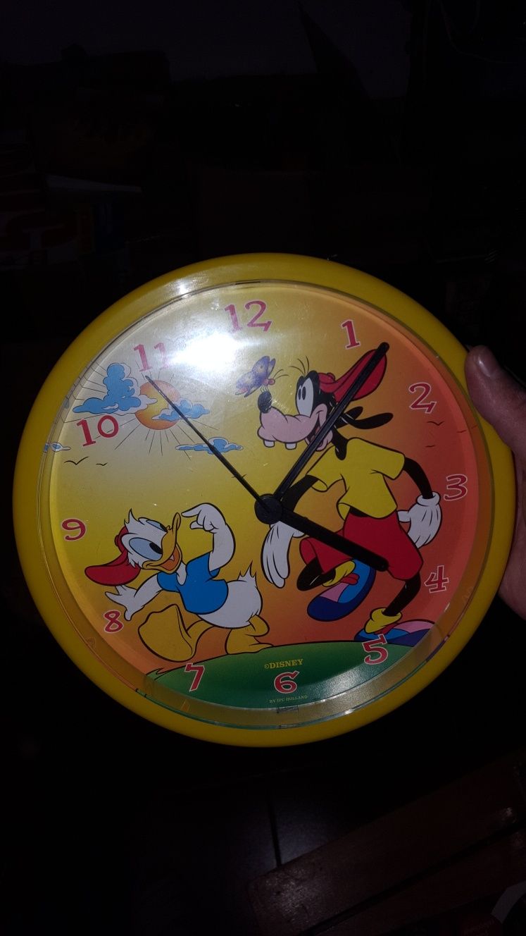 Relógio Donald e Pateta