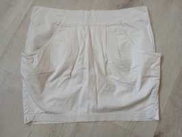 Biała spódnica damska rozmiar L