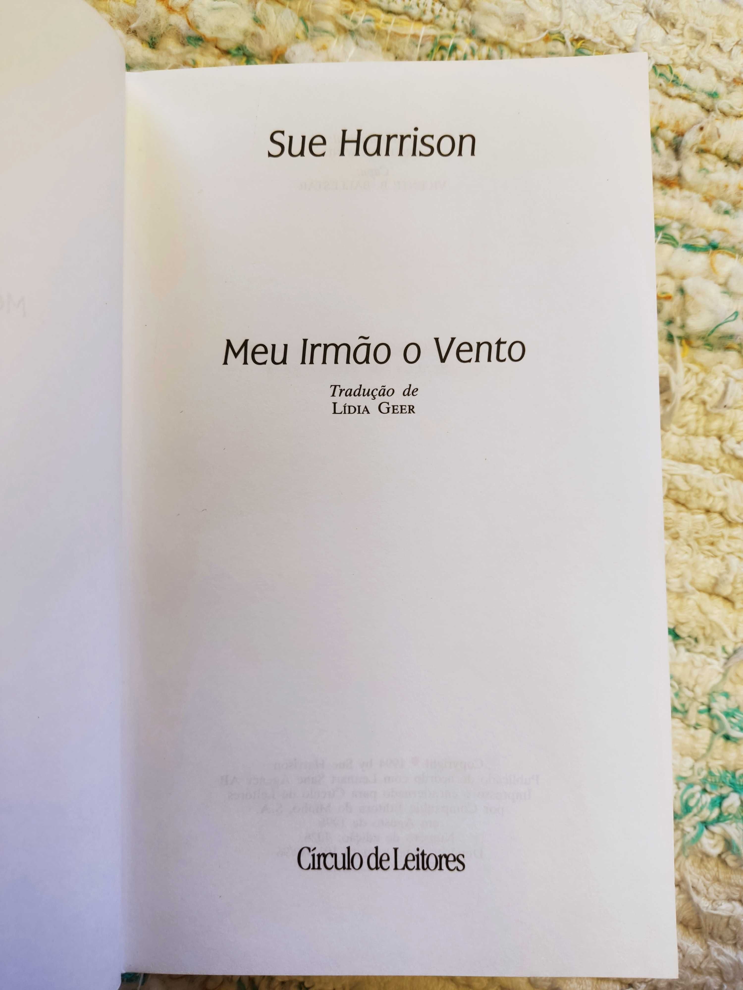 Meu irmão, o vento, de Sue Harrison