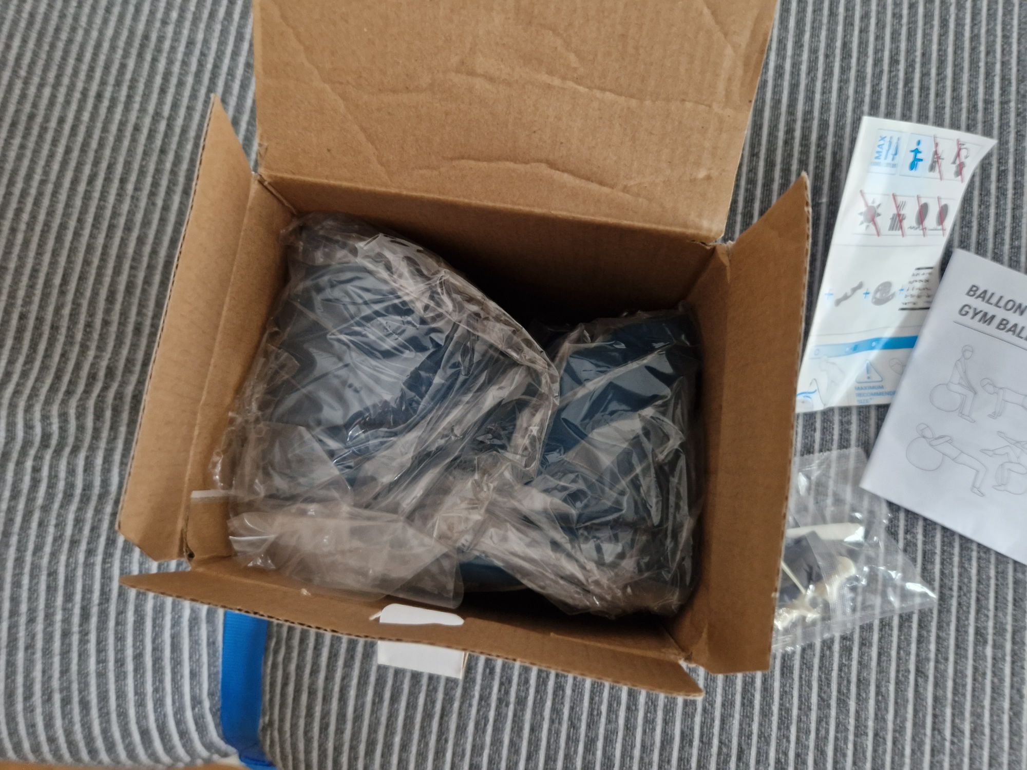 Piłka fitness Nyamba rozmiar 1 / 55 cm Decathlon nowa
