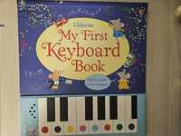 Музична книга,книга піаніно.  My First Keyboard book
