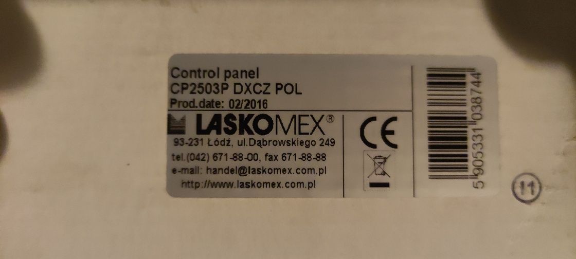 Domofon LASKOMEX Control panel CP2503P