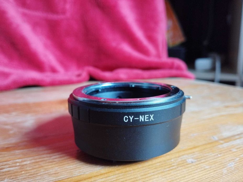 Adaptadores para câmera Sony Nex vários encaxe e tampas Nex